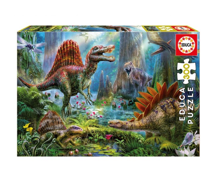 Educa 16366 300 Dinosaurs Multi Color - Zoom Image