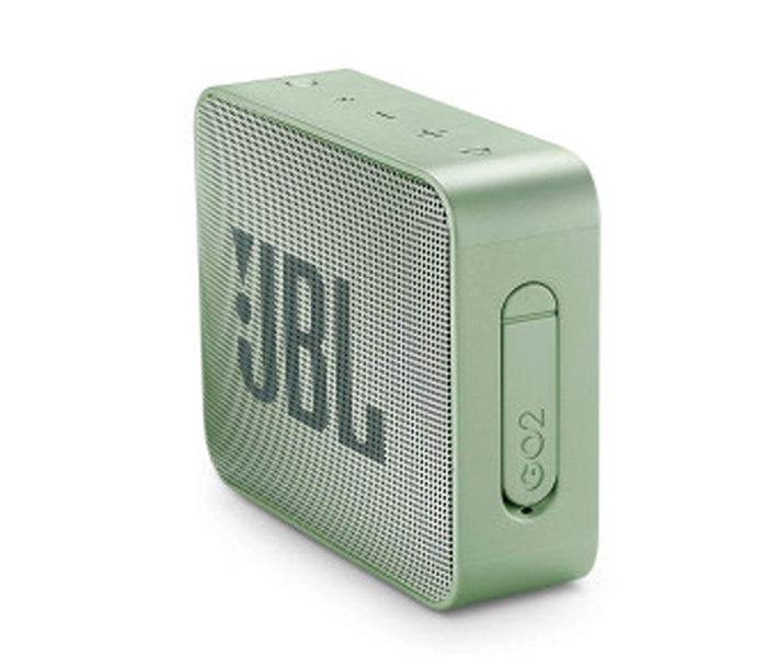 JBL GO 2 Rechargeable Waterproof Bluetooth Speaker - Metalic Green - Zoom Image 2