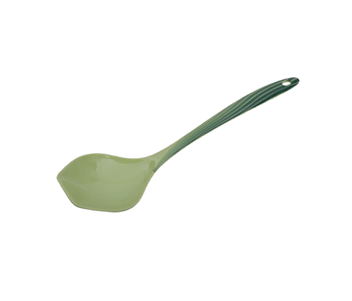 Royalford RF8170 10-inch Melamine Radiant Thai Soup Ladle - Green - Zoom Image