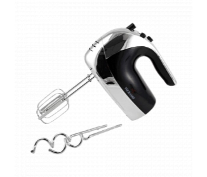 Mebashi ME-HM8003 High Power 5 Speed Hand Mixer 250 W White and Black - Zoom Image 5