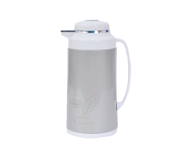 Royalford RF7776 1.9 Litre Sienna Vacuum Flask - White & Grey - Zoom Image