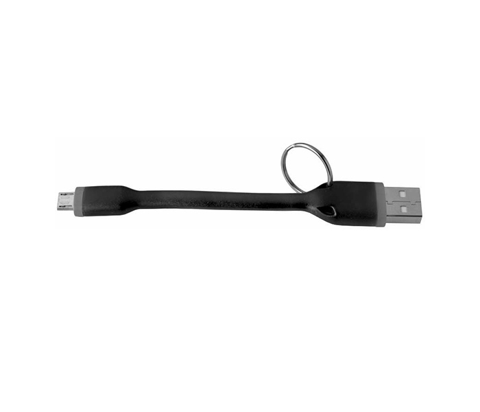 Celly USBMICROKEYBK 12 Cm Micro USB Keychain - Black - Zoom Image