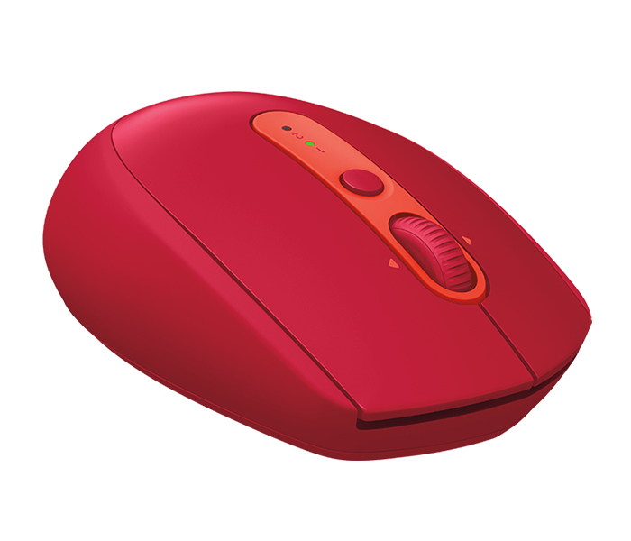 Logitech 910-005199 M590 Multi-Device Silent Wireless Bluetooth Mouse - Ruby - Zoom Image 2