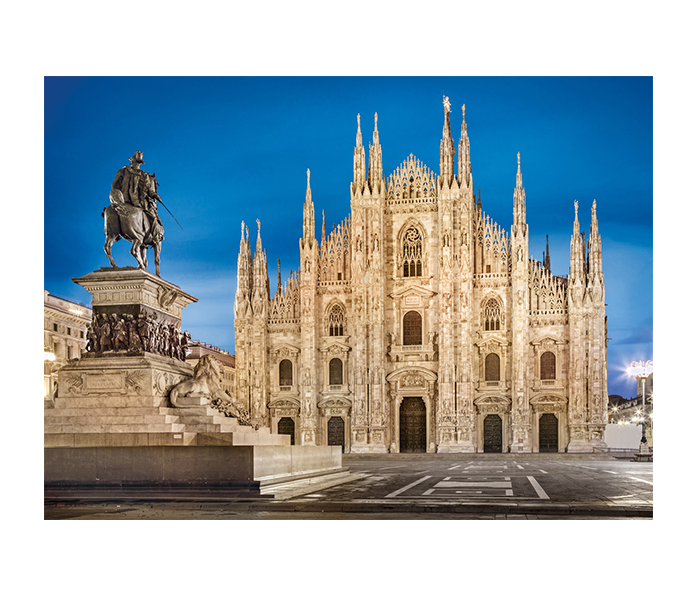 Clementoni 39454 Milan in Italian Collection Adult Puzzle - 1000 Pieces - Zoom Image 1