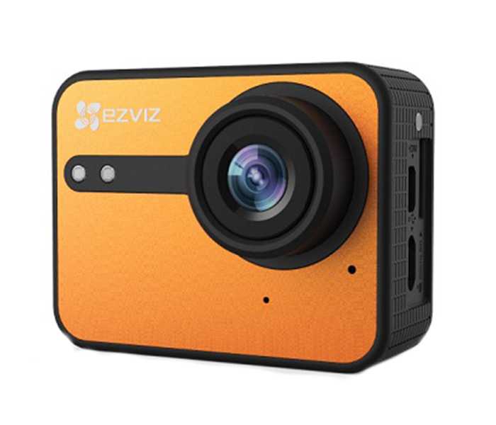 EZVIZ CS-SP206-A0-54WFBS S1C Sports Camera - Orange - Zoom Image