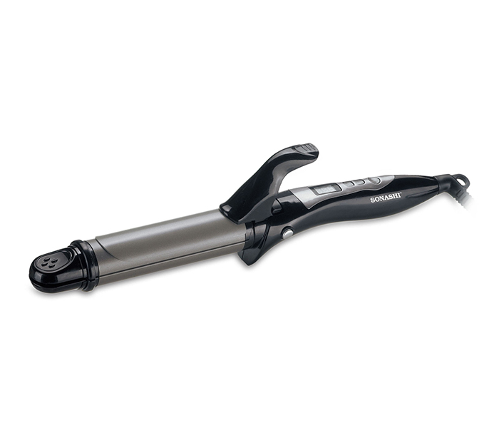 Sonashi SHC-3005 2 In 1 Hair Curler & Straightener, Black - Zoom Image 4