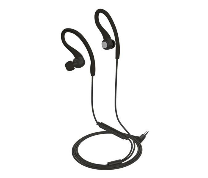 Celly UP700ACTBK 3.5mm Wired Stereo Active RC Earphone - 1.2 Meter, Black - Zoom Image 5