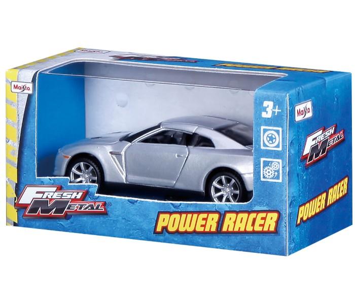 Maisto Tech 21001 FM Power Racer Silver - Zoom Image