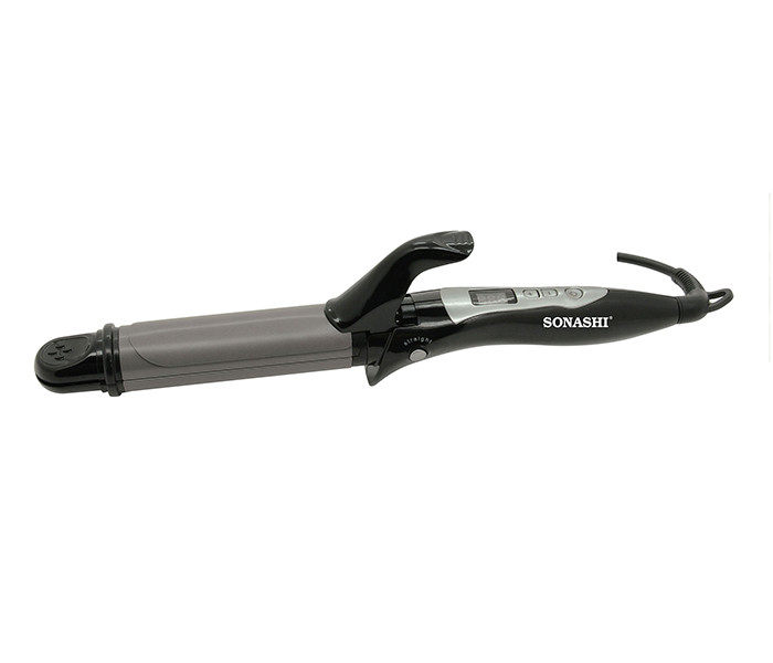 Sonashi SHC-3005 2 In 1 Hair Curler & Straightener, Black - Zoom Image 2