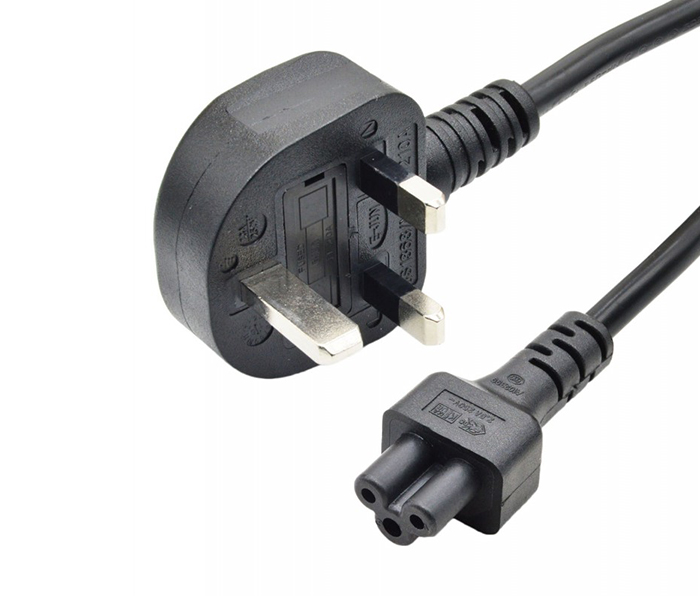 Trands TR-CA861 Laptop Power Cable for Laptop Charger - Black, 3 Meter - Zoom Image 3