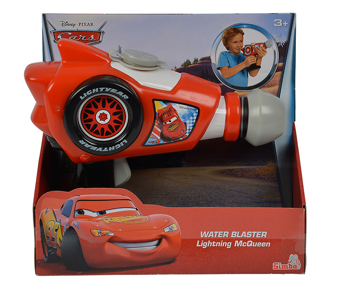 Simba 7052033 Cars Water Gun Mcqueen - Red - Zoom Image 3