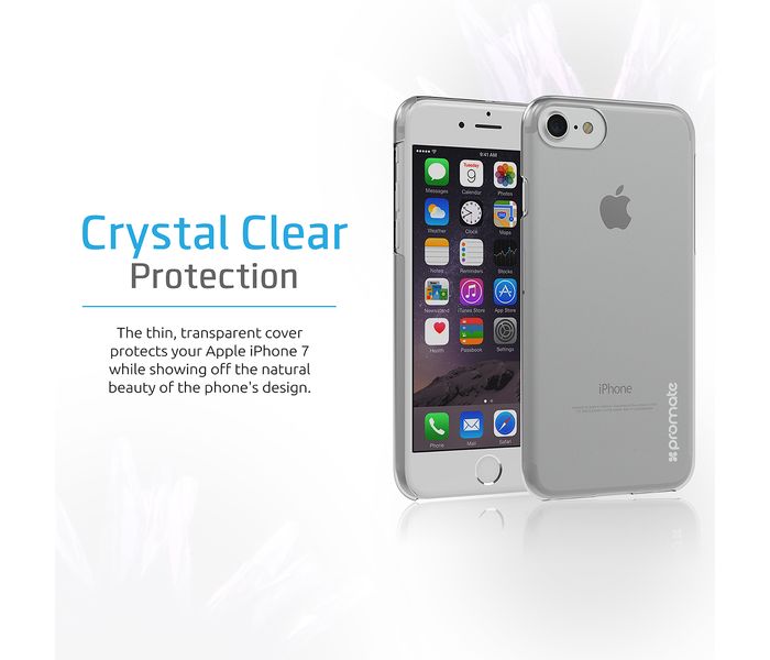 Promate Crystal-i7 Crystal Clear Shell Protective iPhone 7 Case Cover - Zoom Image 3