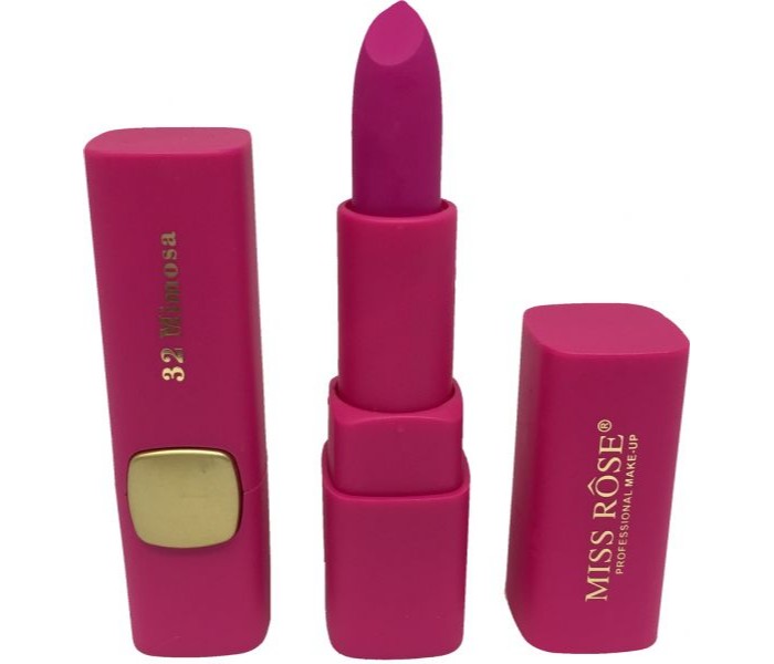 Miss Rose 7301-043M72 Matte Waterproof Lips Moisturizing Easy To Wear Gloss Lipstick 32 Mimosa - Zoom Image