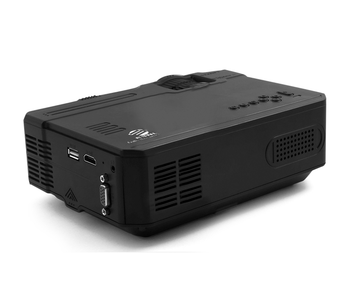 BSNL A47 Mini Portable LED Projector with Wifi - Black - Zoom Image 2