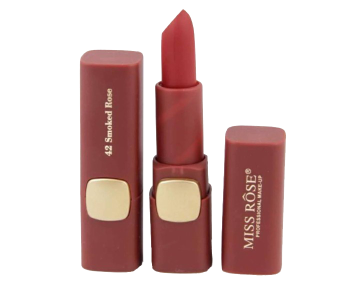 Miss Rose 7301-043M72 Matte Waterproof Lips Moisturizing Easy To Wear Gloss Lipstick 52 Americano - Zoom Image