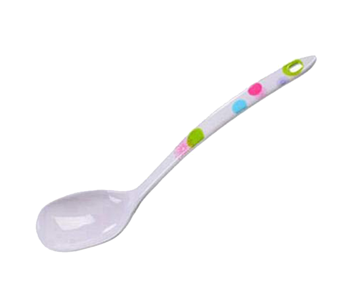 Royalford RF7397 Melamine Ware Serving Spoon - White - Zoom Image