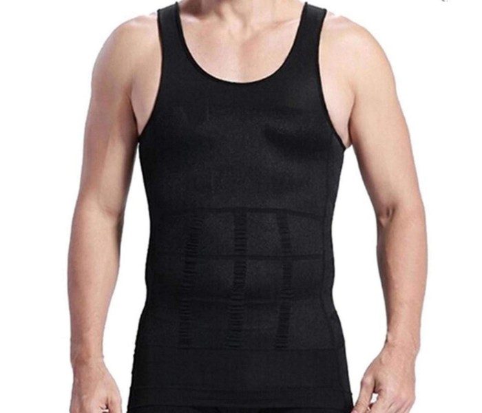 Slim N Lift Slimming Shirt For Men Black - Small - Zoom Image 1