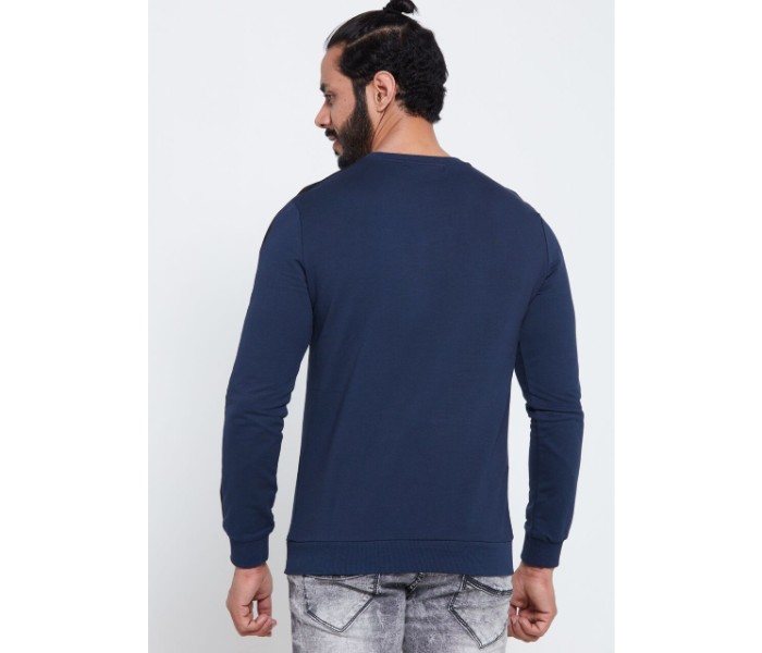 Petro OU10044 Striped Long Sleeve T- Shirt M-Blue - Zoom Image 1