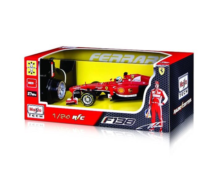 Maisto Tech 81074 RC 1:24 Ferrari F138 Formula One Red - Zoom Image