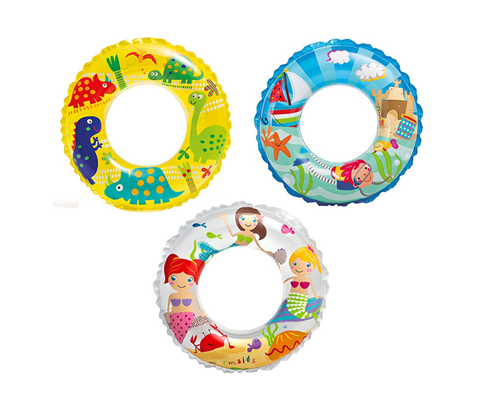 Intex ZX-59242 24-inch Inflatable Transparent Rings Swim Tube - Set of 3 - Zoom Image 4