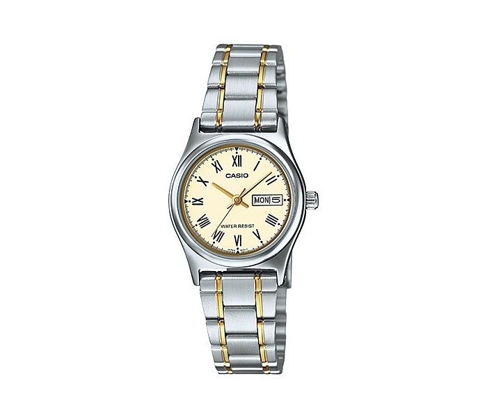 Casio LTP-V006SG-9BDF Womens Analog Watch Silver and Gold - Zoom Image