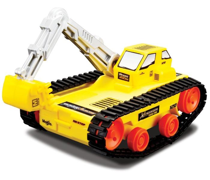 Maisto Tech 82031 Power Builds Excavator Yellow - Zoom Image 2