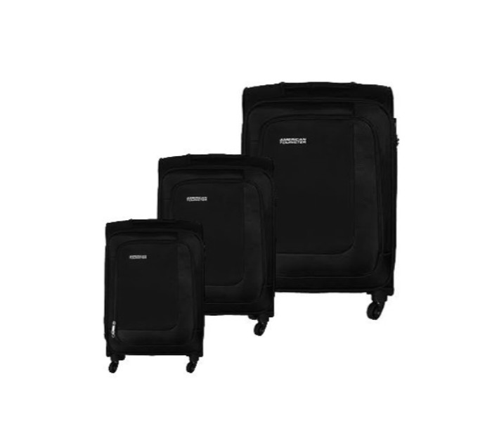 American Tourister GAT104LUG02879 Prague 3 Piece Set Graphite - Zoom Image