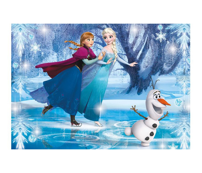 Clementoni 20601 Super Colour Disney Frozen Jewels Puzzle - 104 Pieces - Zoom Image 1