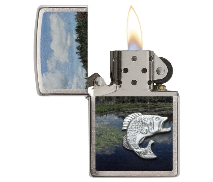 Zippo 29408 200 Fish in Lake Lighter Multicolor - Zoom Image 1