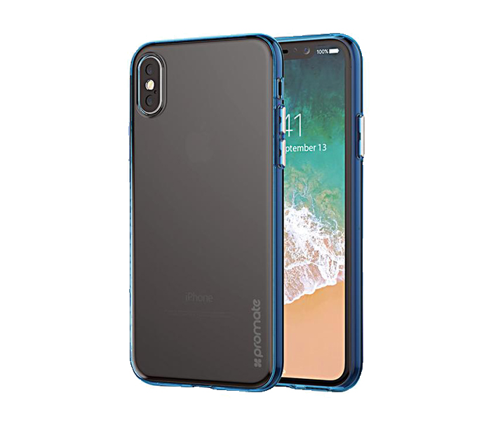 Promate FENDY-X Shock Resistant Case for iphone X - Blue - Zoom Image 6