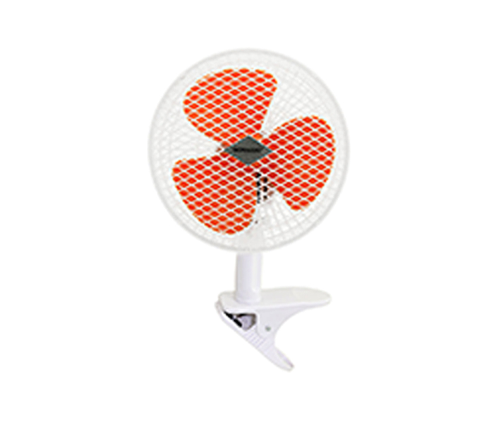 Sonashi SF-8009-C 7-inch Clip Fan - Orange - Zoom Image 1