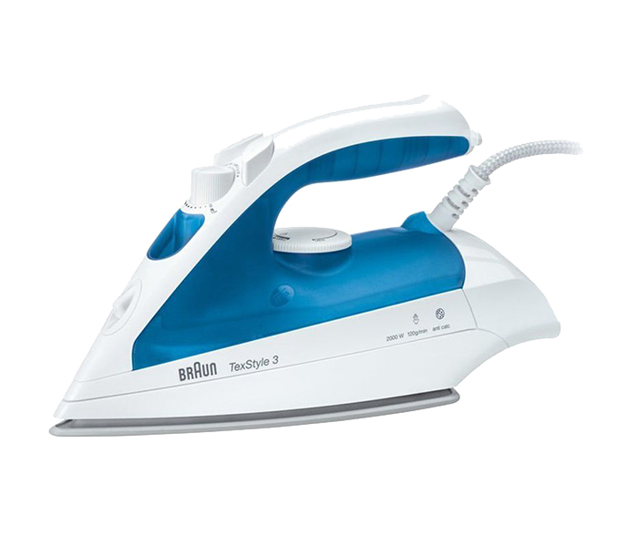 Braun TS 340C TexStyle 3 Steam Iron - Prussian Blue - Zoom Image 4