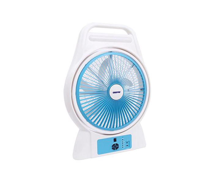 Geepas GF9500 16-inch 9 Speed Rechargeable Fan with LED Light - Zoom Image 1