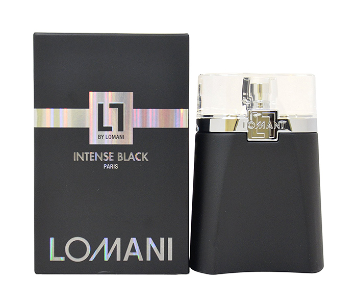 Lomani 100ml Intense Black Eau De Toilette Spray For Men - Zoom Image