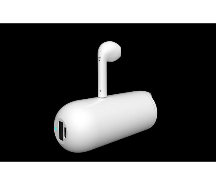 HBQ I9 Mini Bluetooth Wireless Earphone with 2 in 1 Charging Box and External Power Bank with Capacity of 3,300 mAh White - Zoom Image 13