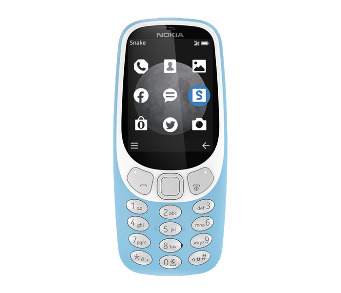 Nokia 3310 3G Dual Sim Mobile Phone - Azure - Zoom Image 4