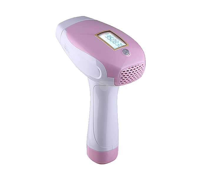 BoSidin D-1125 Permanent IPL Laser Hair Remover with Skin Rejuvenation for Women - White & Pink - Zoom Image 1