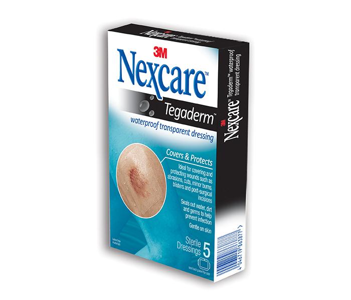 3M Nexcare T1012 Tegaderm Dressing Films, 5 Piece - 10 x 12 cm - Zoom Image