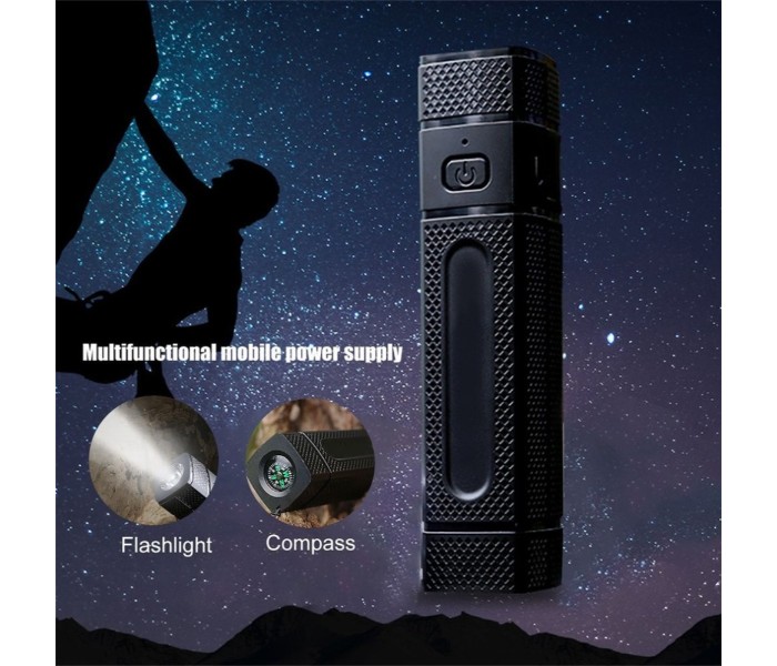 Multifunctional 2600 mah Power Bank With Compass and LED Flashlight MPB-260 Assorted - Zoom Image 1