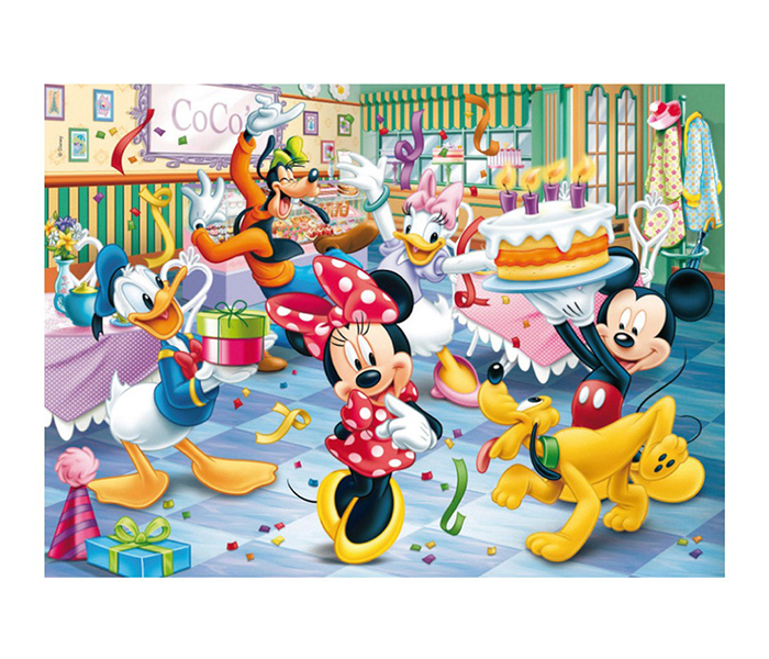 Clementoni 7210 Minnie Special Collection Happy Birthday Puzzle - 100 Pieces - Zoom Image 1