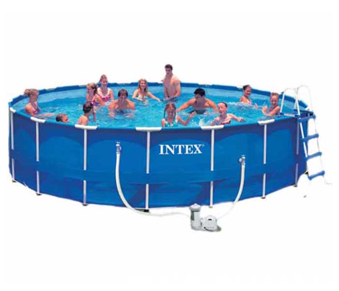 Intex ZX-57968 732 x 132CM Metal Frame Pool - Zoom Image