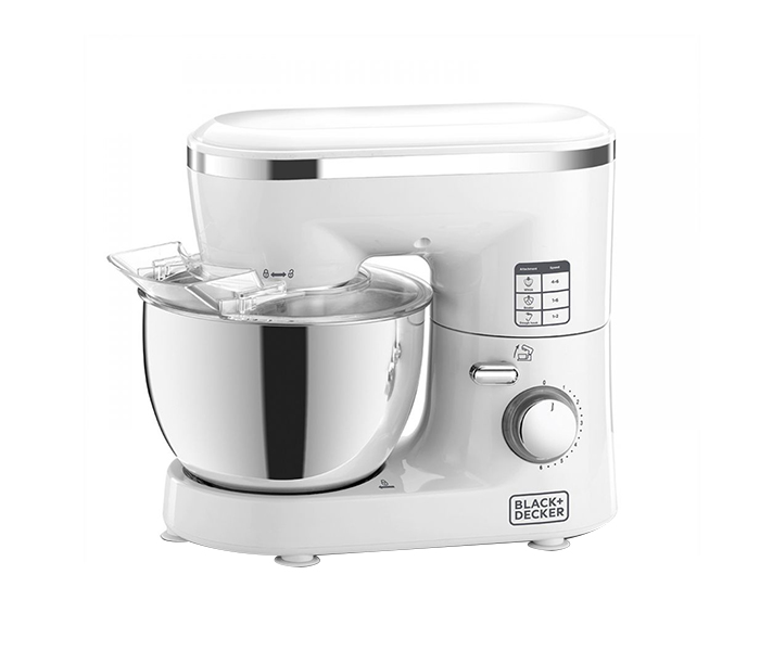 Black and Decker SM1000-B5 1000W Stand Mixer - Silver - Zoom Image 1