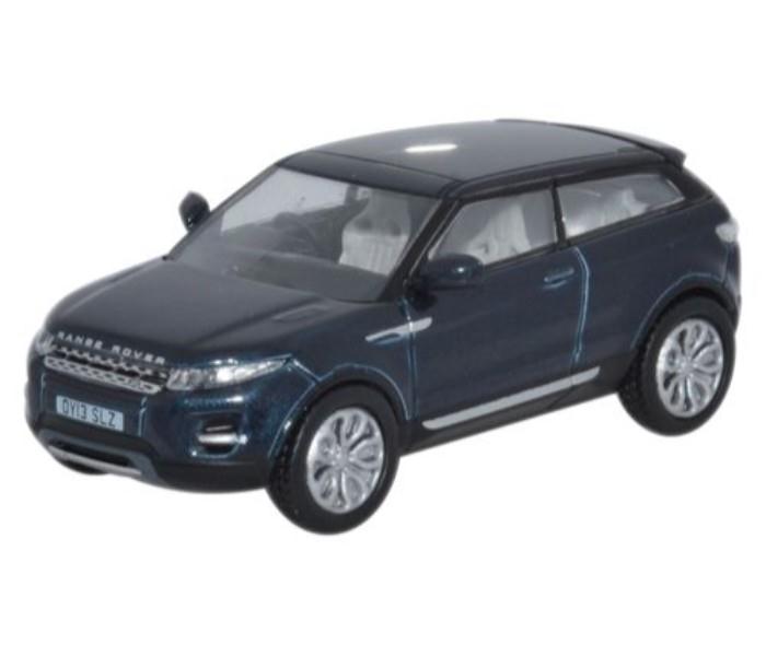 Oxford 76RR003 Range Rover Evoque 2 Door Coupe Blue - Zoom Image