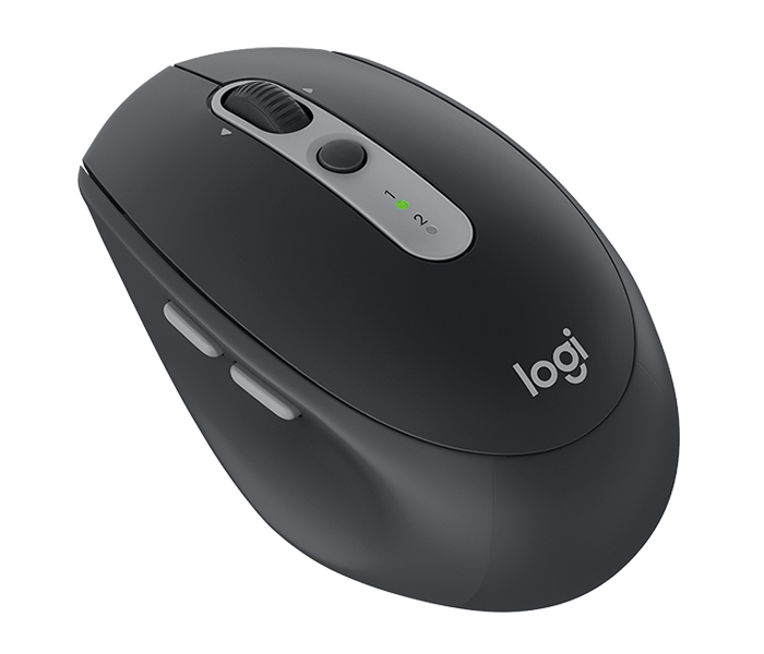 Logitech 910-005197 M590 Multi-Device Silent Wireless Bluetooth Mouse - Graphite - Zoom Image 1