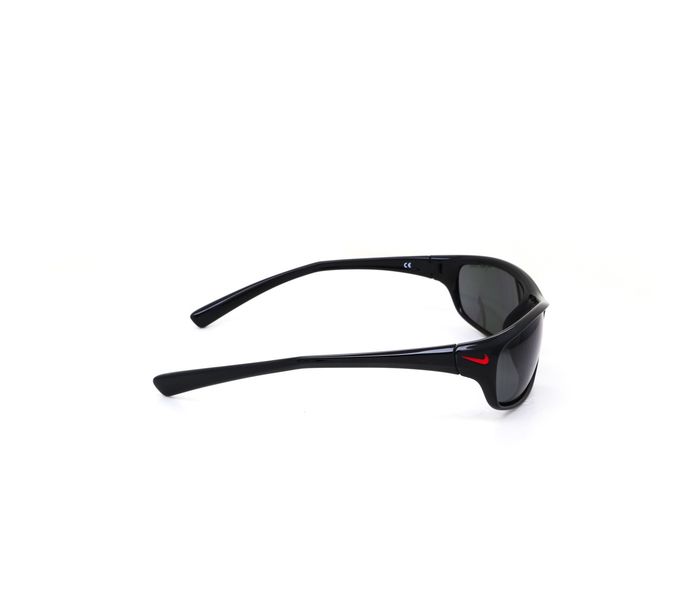 Nike EVO603 001 Rectangular Black Frame & Grey Mirrored Sunglasses for Unisex - Zoom Image 2