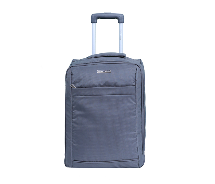 Para John PJTR1035 Foldable 2 Wheel Trolley Bag - Dark Grey - Zoom Image