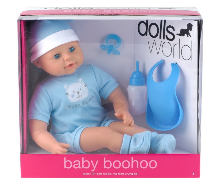 Dolls World 8131 46cm Baby Boohoo Blue - Zoom Image 4