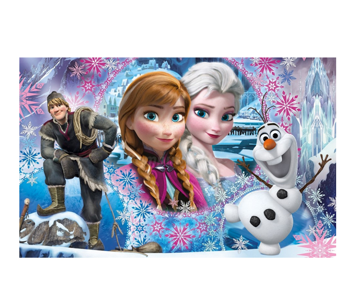 Clementoni 07119 Disney Frozen Ice Queen Puzzle - 2 x 60 Pieces - Zoom Image 1