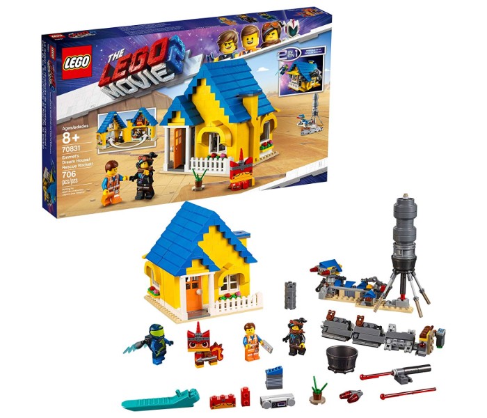 Lego Movie 70831 Emmet's Dream House Rescue Rocket Multicolor - Zoom Image 1