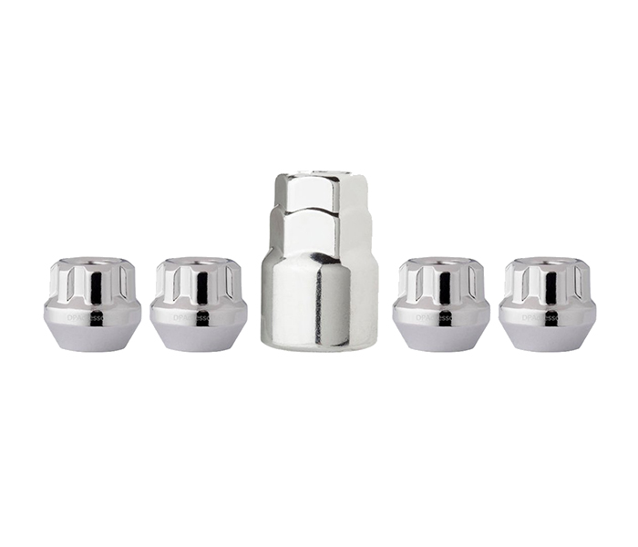 Premier Chrome Wheel Locks - Silver - Zoom Image 3